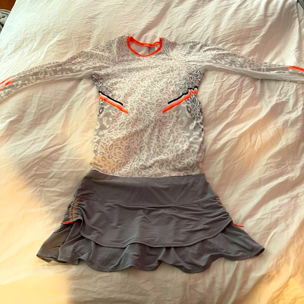 Lucky in Love tennis/pickle ball outfit new w/o tags size M